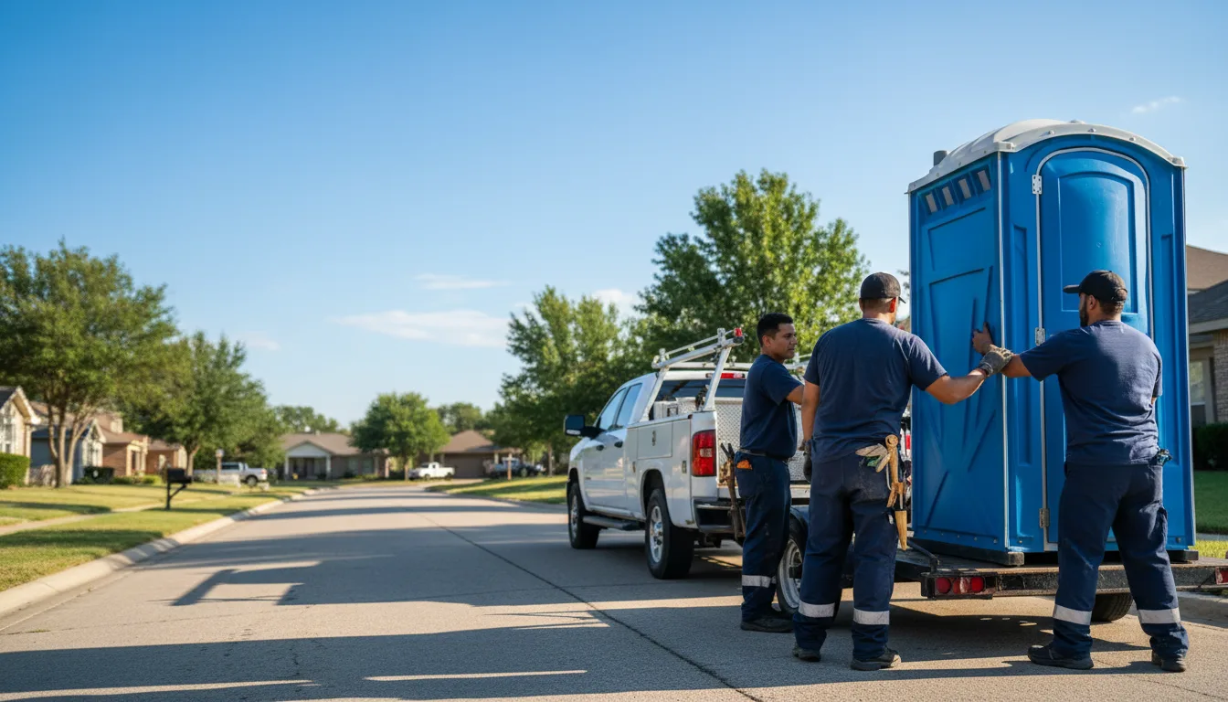 Portable Toilet Rental in Normal, IL near me